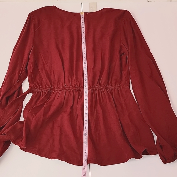 Maurices Wrap Top/ XS - Picture 8 of 10